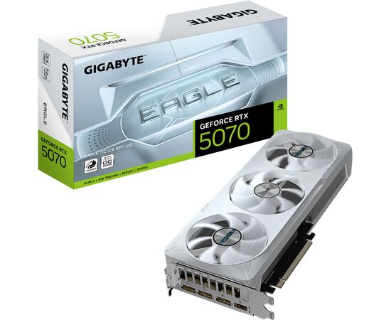 Видеокарта GIGABYTE GeForce RTX5070 12Gb EAGLE OC ICE SFF (GV-N5070EAGLEOC ICE-12GD), изображение 10 Видеокарта GIGABYTE GeForce RTX5070 12Gb EAGLE OC ICE SFF (GV-N5070EAGLEOC ICE-12GD), изображение 10