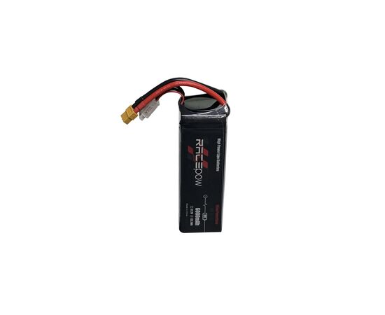 Аккумулятор для дрона RacePow 6000mAh 6S 80C (6000mAh-6S-80C), изображение 4 Аккумулятор для дрона RacePow 6000mAh 6S 80C (6000mAh-6S-80C), изображение 4