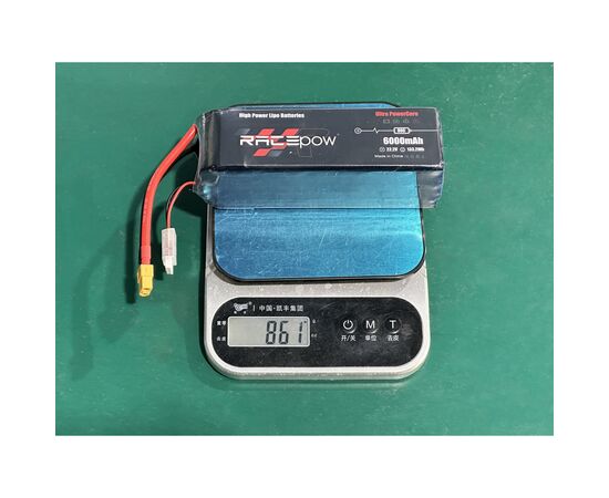 Аккумулятор для дрона RacePow 6000mAh 6S 80C (6000mAh-6S-80C), изображение 7 Аккумулятор для дрона RacePow 6000mAh 6S 80C (6000mAh-6S-80C), изображение 7