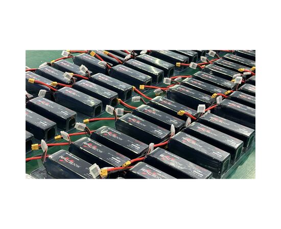 Аккумулятор для дрона RacePow 6000mAh 6S 80C (6000mAh-6S-80C), изображение 9 Аккумулятор для дрона RacePow 6000mAh 6S 80C (6000mAh-6S-80C), изображение 9