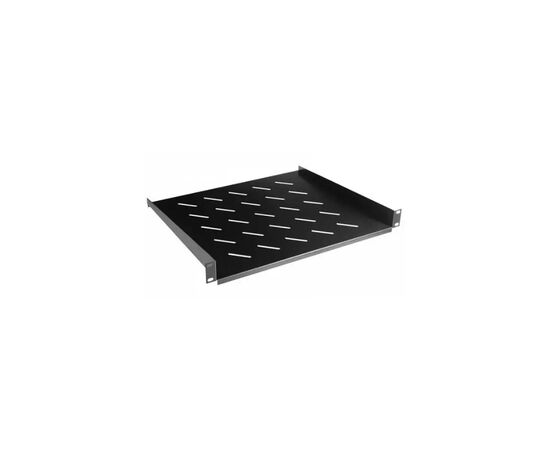 Полка 19" Hypernet 1U глуб. 350мм, цвет черный (CS-350-1U-BLACK)