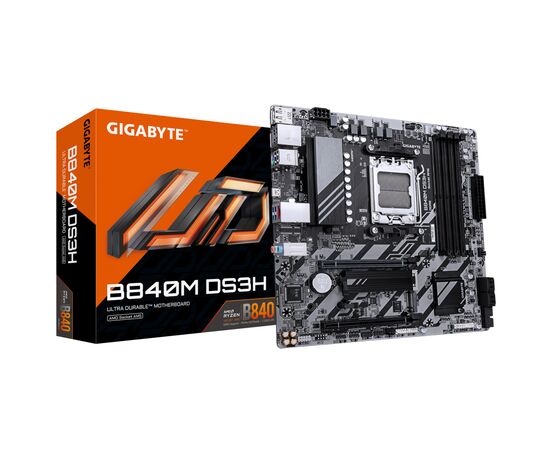 Материнская плата GIGABYTE B840M DS3H, изображение 4 Материнская плата GIGABYTE B840M DS3H, изображение 4
