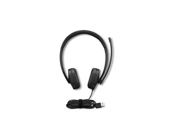 Наушники Lenovo USB-A Wired Stereo Headset Gen 2 Black (4XD1P83425), изображение 6