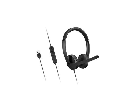 Навушники Lenovo USB-A Wired Stereo Headset Gen 2 Black (4XD1P83425)