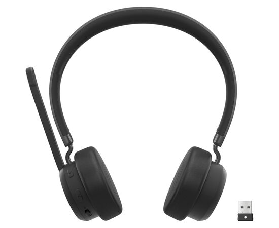 Наушники Lenovo Wireless VoIP Headset (Teams) Black (4XD1M80020), изображение 8 Наушники Lenovo Wireless VoIP Headset (Teams) Black (4XD1M80020), изображение 8