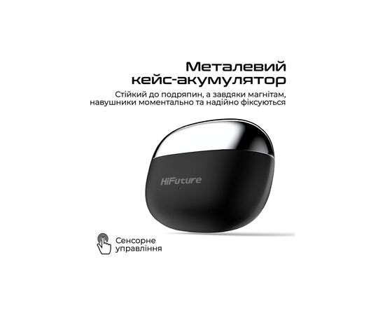 Наушники HiFuture FlexClip Black (flexclip.black), изображение 6 Наушники HiFuture FlexClip Black (flexclip.black), изображение 6
