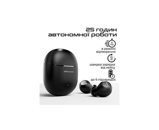 Наушники HiFuture OlymBuds3 Black (olymbuds3.black), изображение 4 Наушники HiFuture OlymBuds3 Black (olymbuds3.black), изображение 4