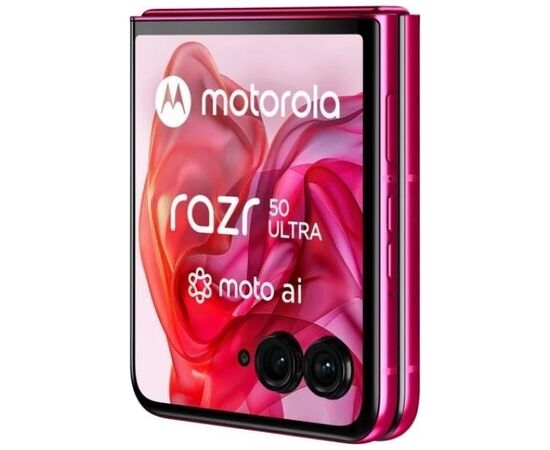 Мобильный телефон Motorola Razr 50 Ultra 12/512GB Hot Pink (PB1T0103RS), изображение 11 Мобильный телефон Motorola Razr 50 Ultra 12/512GB Hot Pink (PB1T0103RS), изображение 11