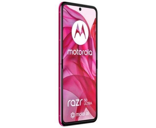 Мобильный телефон Motorola Razr 50 Ultra 12/512GB Hot Pink (PB1T0103RS), изображение 3 Мобильный телефон Motorola Razr 50 Ultra 12/512GB Hot Pink (PB1T0103RS), изображение 3