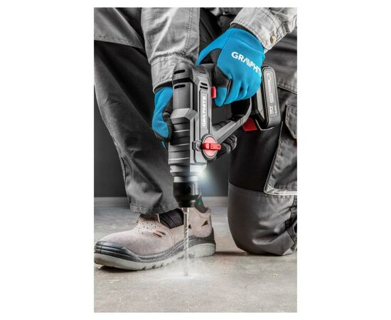 Перфоратор Graphite Energy+ аккумуляторный, SDS+ (58G009), изображение 2 Перфоратор Graphite Energy+ аккумуляторный, SDS+ (58G009), изображение 2