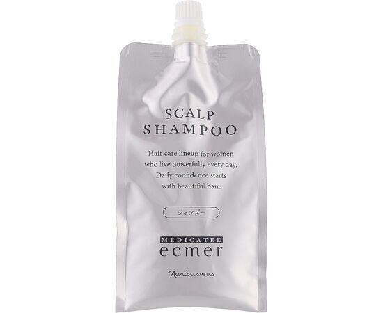 Шампунь Naris Cosmetics Ecmer Scalp Shampoo Для чувствительной кожи головы Запаска 400 мл (4955814443887)