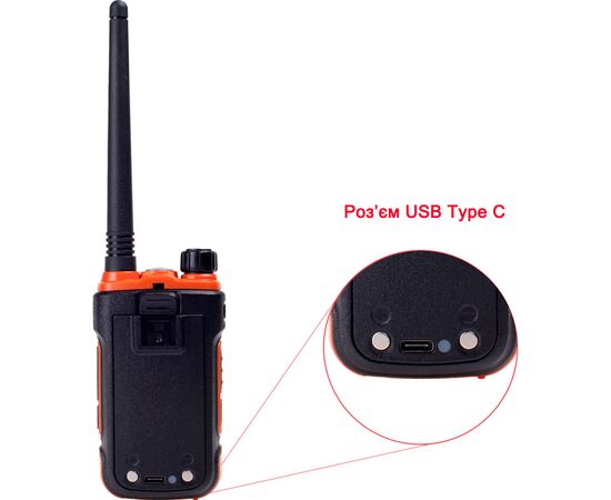 Портативная рация Baofeng BF-UV12, изображение 7 Портативная рация Baofeng BF-UV12, изображение 7