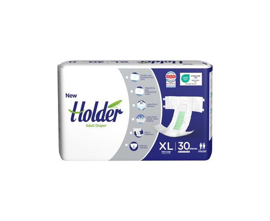 Підгузки для дорослих Holder Adult Diapers XL Extra Large 30 шт (8697405346660)