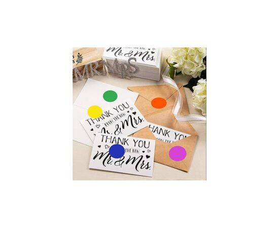 Етикетка UKRMARK термо ECO 38x38/ 0.1тис, коло, червиний (900388), зображення 5