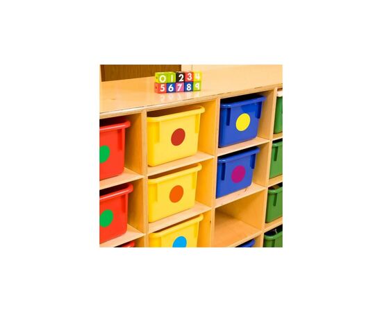 Етикетка UKRMARK термо ECO 38x38/ 0.1тис, коло, жовтий (900389), зображення 3