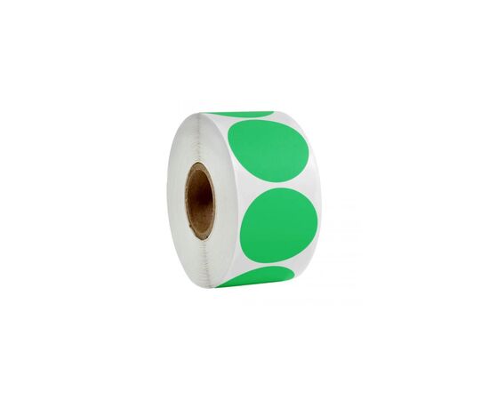 Етикетка UKRMARK термо ECO 38x38/ 0.1тис, коло, зелений (900390)