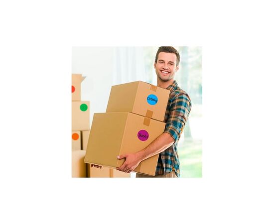 Етикетка UKRMARK термо ECO 38x38/ 0.1тис, коло, синий (900391), зображення 3 Етикетка UKRMARK термо ECO 38x38/ 0.1тис, коло, синий (900391), зображення 3