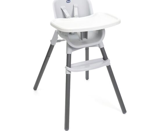 Стульчик для кормления Chicco Polly Zest, белый (87170.77)