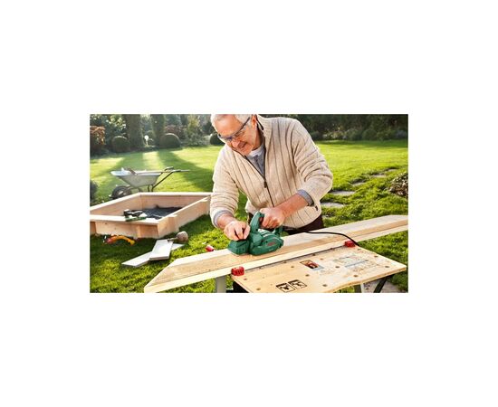 Электрорубанок Bosch PHO 1500 280Вт 82мм до 1.5мм 2.55кг (0.603.2A4.000), изображение 6 Электрорубанок Bosch PHO 1500 280Вт 82мм до 1.5мм 2.55кг (0.603.2A4.000), изображение 6