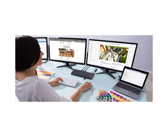 Порт-реплікатор Belkin USB-C Universal Triple Display Dock (INC007VFBK), зображення 9 Порт-реплікатор Belkin USB-C Universal Triple Display Dock (INC007VFBK), зображення 9