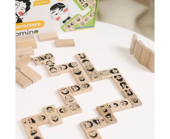 Настольная игра Ігротеко Домино Персонажи (900620), изображение 2 Настольная игра Ігротеко Домино Персонажи (900620), изображение 2