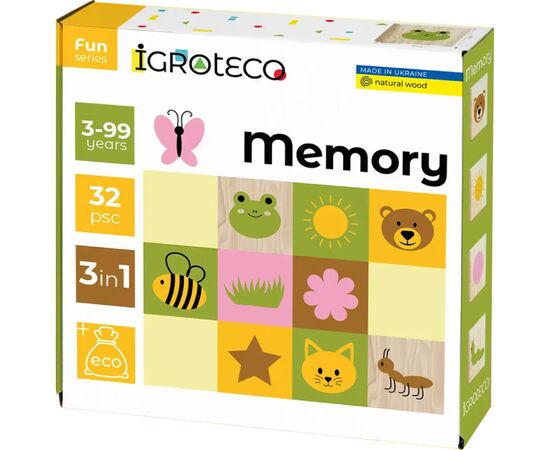 Настольная игра Ігротеко Мемори 32 элемента (900644)