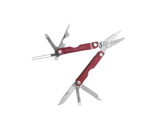 Мультитул Leatherman Micra Cherry (833040), изображение 2 Мультитул Leatherman Micra Cherry (833040), изображение 2