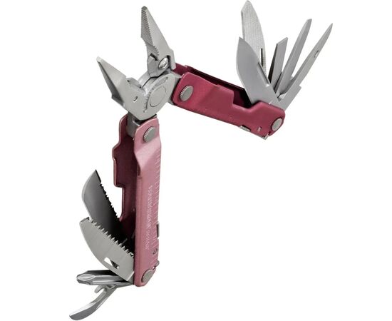 Мультитул Leatherman Rebar Heathered Cranberry (833317), изображение 2 Мультитул Leatherman Rebar Heathered Cranberry (833317), изображение 2