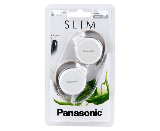 Наушники Panasonic RP-HS46E-W, изображение 5 Наушники Panasonic RP-HS46E-W, изображение 5