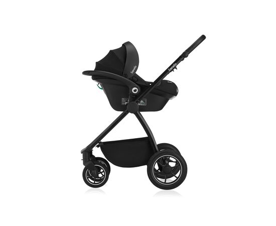Коляска Lionelo 3 в 1 MERIL 3IN1 BLACK ONYX (LO-MERIL 3IN1 BLACK ONYX), изображение 12 Коляска Lionelo 3 в 1 MERIL 3IN1 BLACK ONYX (LO-MERIL 3IN1 BLACK ONYX), изображение 12