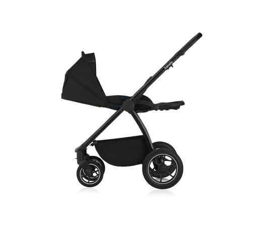 Коляска Lionelo 3 в 1 MERIL 3IN1 BLACK ONYX (LO-MERIL 3IN1 BLACK ONYX), изображение 8 Коляска Lionelo 3 в 1 MERIL 3IN1 BLACK ONYX (LO-MERIL 3IN1 BLACK ONYX), изображение 8