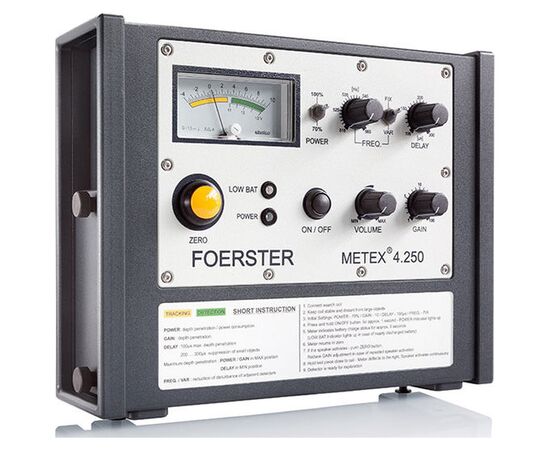 Металлоискатель Foerster METEX 4.250 з пошуковой рамою 1х1 м. (METEX 4.250), изображение 2 Металлоискатель Foerster METEX 4.250 з пошуковой рамою 1х1 м. (METEX 4.250), изображение 2