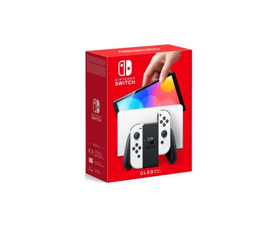 Игровая консоль Nintendo Switch OLED (белая) (045496453435), изображение 4 Игровая консоль Nintendo Switch OLED (белая) (045496453435), изображение 4