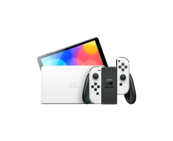 Игровая консоль Nintendo Switch OLED (белая) (045496453435), изображение 7 Игровая консоль Nintendo Switch OLED (белая) (045496453435), изображение 7