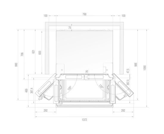 Холодильник Gorenje NRM8181UX, изображение 12 Холодильник Gorenje NRM8181UX, изображение 12