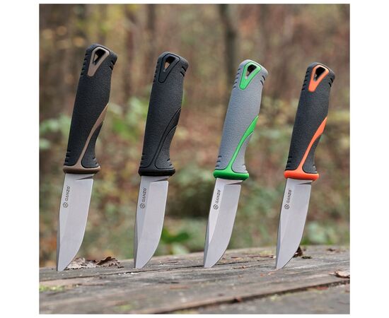 Нож Ganzo G807-OR Помаранчевий з ножнами (G807OR), изображение 7 Нож Ganzo G807-OR Помаранчевий з ножнами (G807OR), изображение 7