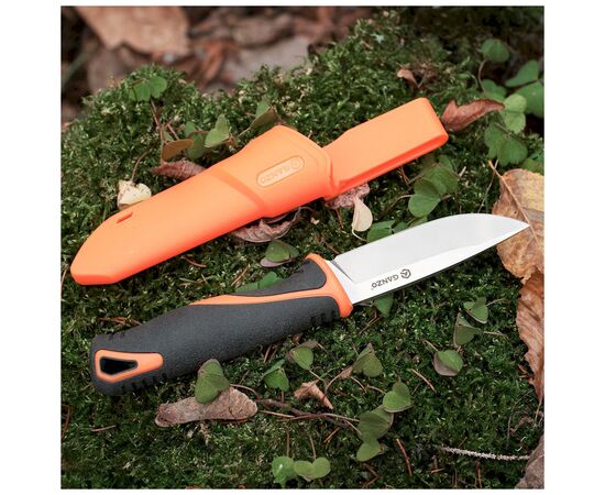 Нож Ganzo G807-OR Помаранчевий з ножнами (G807OR), изображение 8 Нож Ganzo G807-OR Помаранчевий з ножнами (G807OR), изображение 8