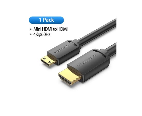 Кабель мультимедийный HDMI to Micro HDMI 1.5m V2.0 4K 60Hz 18Gbps HDR Dolby Vention (AGHBG), изображение 2 Кабель мультимедийный HDMI to Micro HDMI 1.5m V2.0 4K 60Hz 18Gbps HDR Dolby Vention (AGHBG), изображение 2