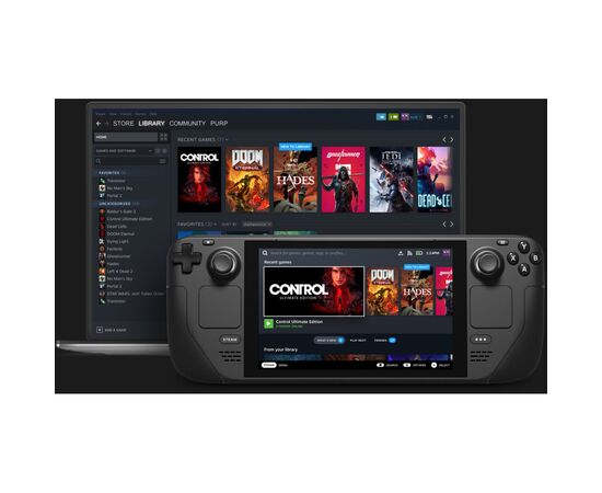 Игровая консоль Steam-Valve Deck 512GB OLED (1020_512), изображение 8 Игровая консоль Steam-Valve Deck 512GB OLED (1020_512), изображение 8