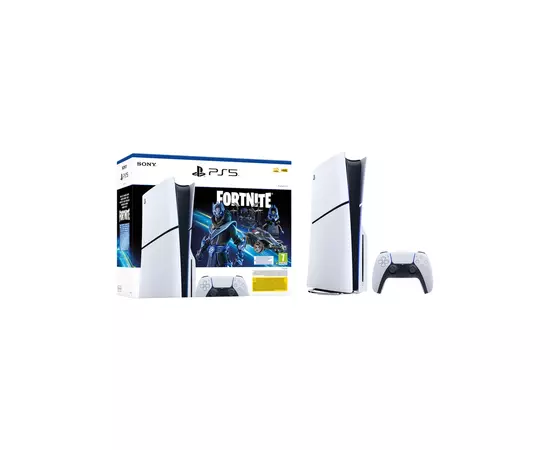 Ігрова консоль Sony Playstation 5 Blu-Ray SLIM Edition 1TB (Fortnite Cobalt Star Bundle) (1000045165)