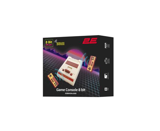 Игровая консоль 2E 8bit HDMI (2 беспроводных геймпада, 3000 (2E8BHDWS3000), изображение 9 Игровая консоль 2E 8bit HDMI (2 беспроводных геймпада, 3000 (2E8BHDWS3000), изображение 9