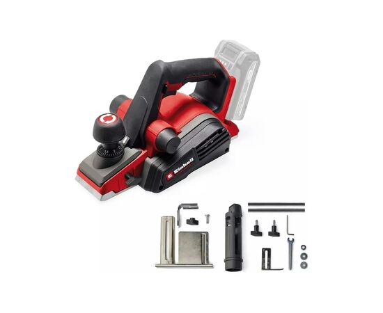 Электрорубанок Einhell TP-PL 18/3 Li BL - Solo PXC 18V, 82мм, до 2мм (без АКБ и ЗУ) (4345405), изображение 2 Электрорубанок Einhell TP-PL 18/3 Li BL - Solo PXC 18V, 82мм, до 2мм (без АКБ и ЗУ) (4345405), изображение 2