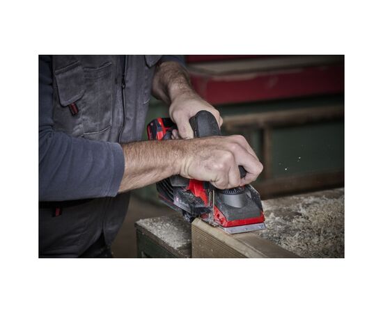 Электрорубанок Einhell TP-PL 18/3 Li BL - Solo PXC 18V, 82мм, до 2мм (без АКБ и ЗУ) (4345405), изображение 7 Электрорубанок Einhell TP-PL 18/3 Li BL - Solo PXC 18V, 82мм, до 2мм (без АКБ и ЗУ) (4345405), изображение 7