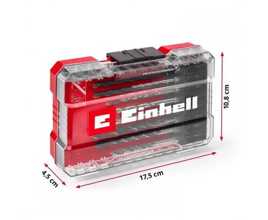 Набір свердл Einhell універсальний, 2-8мм, 16 шт, кейс (108953), зображення 10