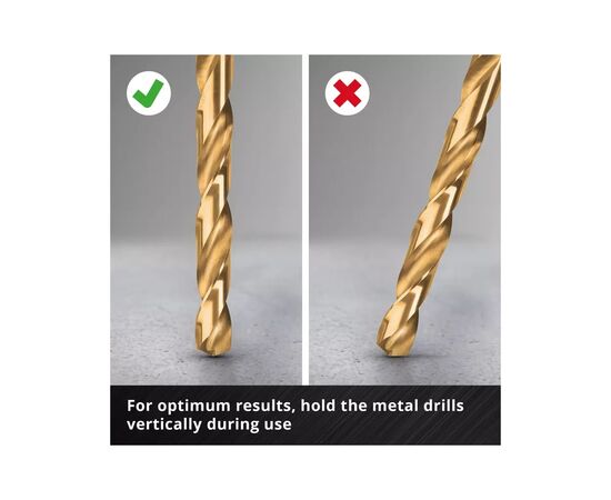 Набір свердл Einhell по металу 19шт, 1-10мм, кейс (427019), зображення 6