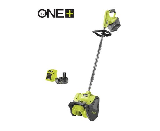 Снегоуборщик Ryobi ONE+ RY18ST25A-140, 18V, 4Ah, ширина 25см, выброс 6м, глубина 15см (5133006235), изображение 2 Снегоуборщик Ryobi ONE+ RY18ST25A-140, 18V, 4Ah, ширина 25см, выброс 6м, глубина 15см (5133006235), изображение 2