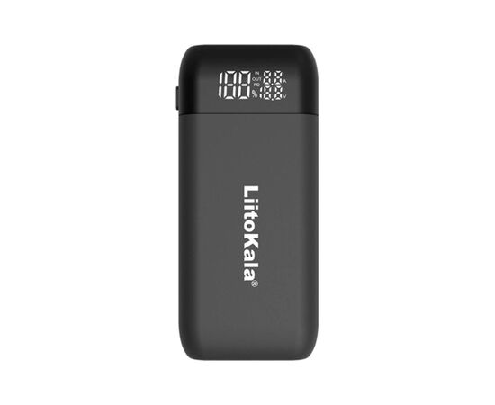 Зарядное устройство для аккумуляторов Liitokala 2 Slots, w func. Powerbank/PD/QC, USB/Type-C, LED disp, 18650/21700 (Lii-MP2)