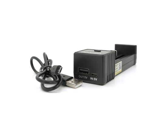Зарядное устройство для аккумуляторов Liitokala 1 Slot, LED disp, USB, Li-ion/3.7V/3.8V, Li-Fe/3.2V, Ni-MH/1.2V (Lii-100C), изображение 3 Зарядное устройство для аккумуляторов Liitokala 1 Slot, LED disp, USB, Li-ion/3.7V/3.8V, Li-Fe/3.2V, Ni-MH/1.2V (Lii-100C), изображение 3