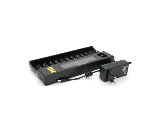 Зарядное устройство для аккумуляторов Liitokala 12 Slots+2, Ni-Mh/Li-ion/LiFePo4/Крона, LED+LCD (Lii-S12), изображение 4 Зарядное устройство для аккумуляторов Liitokala 12 Slots+2, Ni-Mh/Li-ion/LiFePo4/Крона, LED+LCD (Lii-S12), изображение 4