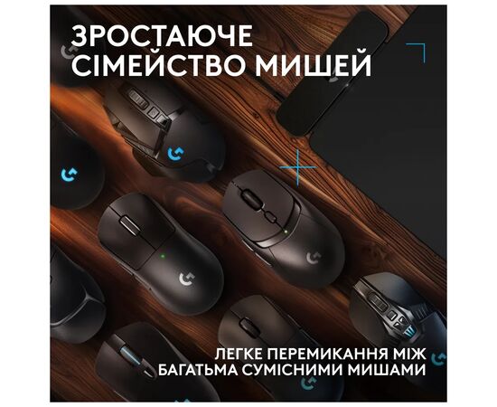 Коврик для мышки Logitech G PowerPlay 2 Charging System Mouse Pad (947-000003), изображение 5 Коврик для мышки Logitech G PowerPlay 2 Charging System Mouse Pad (947-000003), изображение 5
